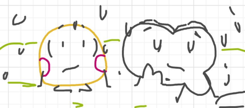 A panel from I've Been Everywhere, Man, episode nine of the Board Boards object show by Furretwalk/WalkingFurret.